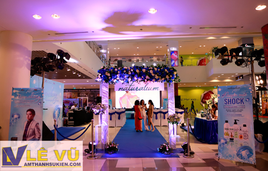 Amthanhsukien.com cung cấp giải pháp tổ chức sự kiện cho thương hiệu mỹ phẩm nổi tiếng toàn cầu Naturalium