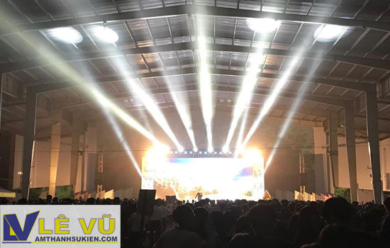 Cho thuê âm thanh ánh sáng chào đón tân sinh viên trường Cao đẳng nghề Du lịch Sài Gòn