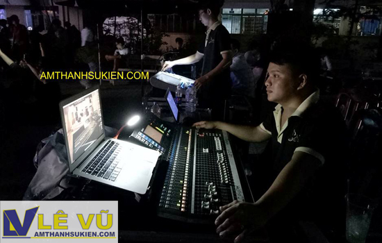 Cho thuê âm thanh ánh sáng, cho thuê màn hình led đêm nhạc Lời chưa nói trường THPT Nguyễn Công Trứ