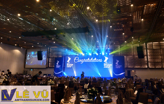 Cho thuê âm thanh ánh sáng lễ trao giải Doanh nghiệp có môi trường làm việc tốt nhất châu Á