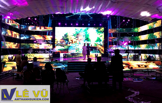 Cho thuê âm thanh ánh sáng, màn hình led, màn sao chương trình ca nhạc ”Hồ Quỳnh Hương và những người bạn”