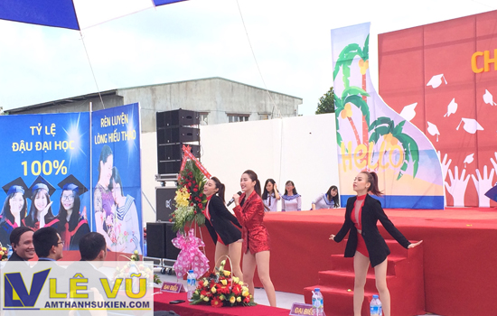 Cho thuê âm thanh khai trương cửa hàng