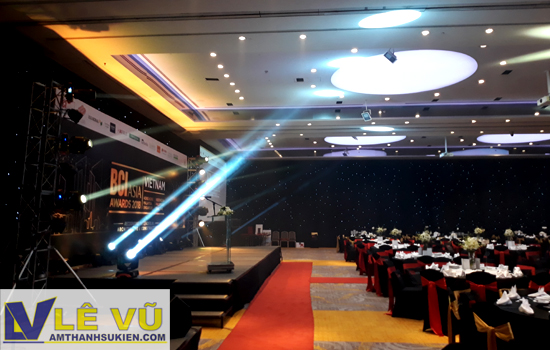 Cung cấp hệ thống âm thanh ánh sáng cho lễ trao giải BCI Asia Awards - Giải thưởng kiến trúc danh giá hàng đầu Đông Nam Á